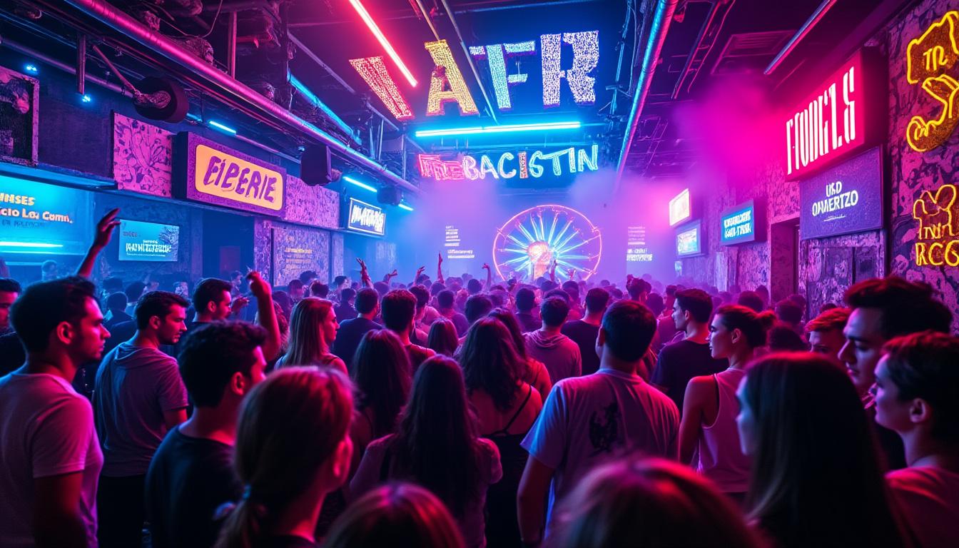 découvrez amnesia bcn à barcelone, l'un des clubs les plus emblématiques d'espagne. profitez d'une expérience nocturne inoubliable avec une ambiance électrisante, des dj internationaux et une fête jusqu'au petit matin !