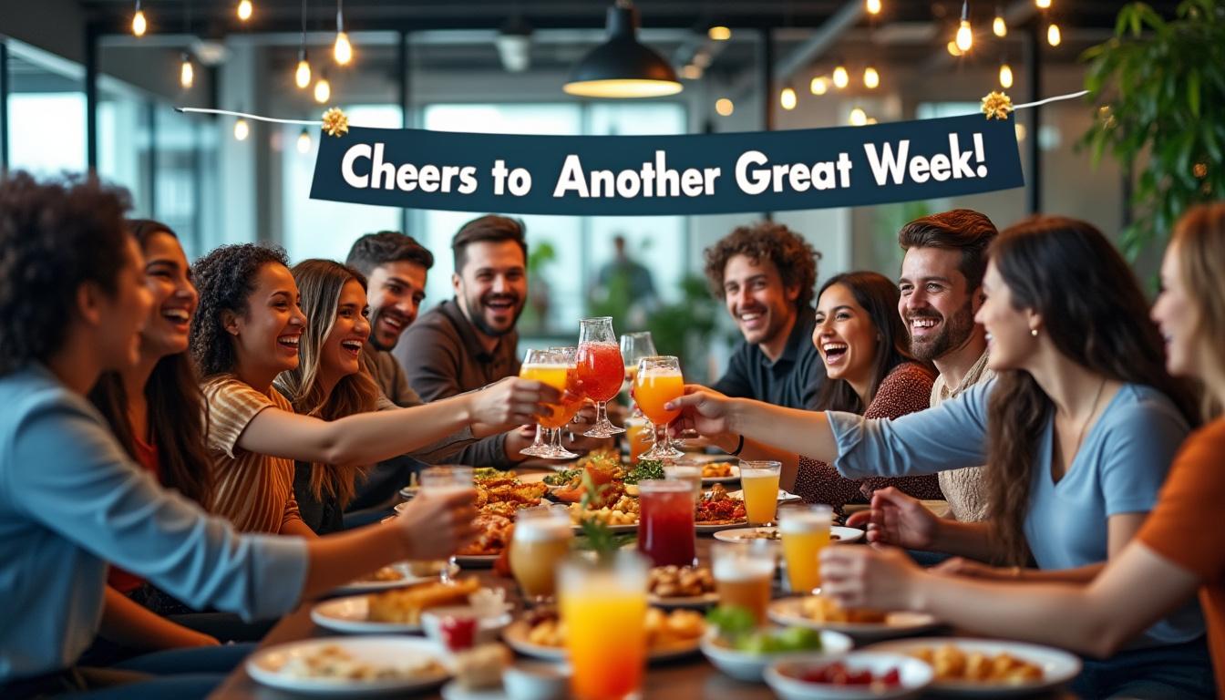 découvrez comment organiser un apéro festif entre collègues peut renforcer la cohésion d'équipe, améliorer l'ambiance au travail et stimuler la productivité. astuces et conseils pour des moments conviviaux et efficaces au bureau.