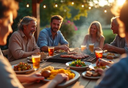 Barbecue convivial entre adultes : témoignages de soirées réussies