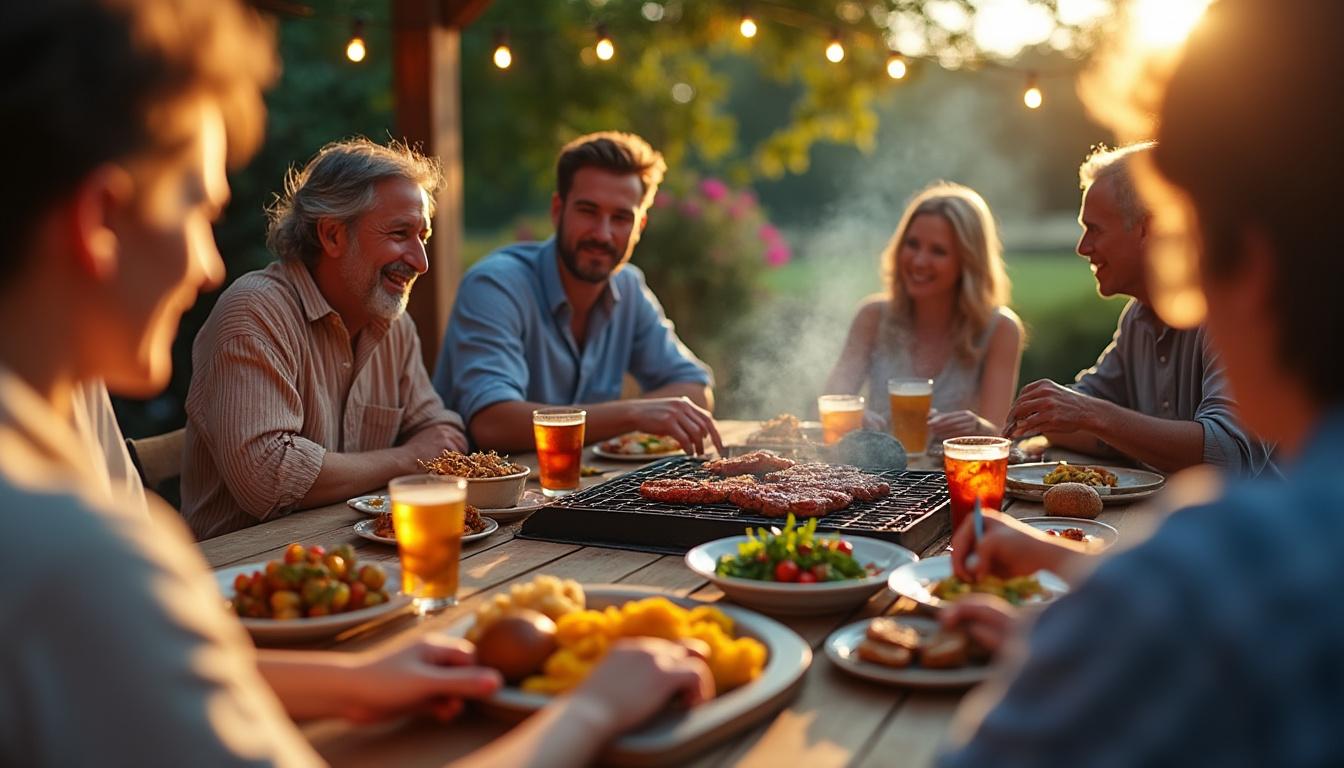 Barbecue convivial entre adultes : témoignages de soirées réussies