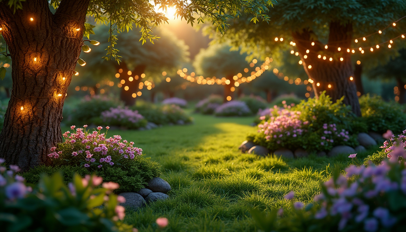 Créer une ambiance magique : les guirlandes lumineuses pour jardin
