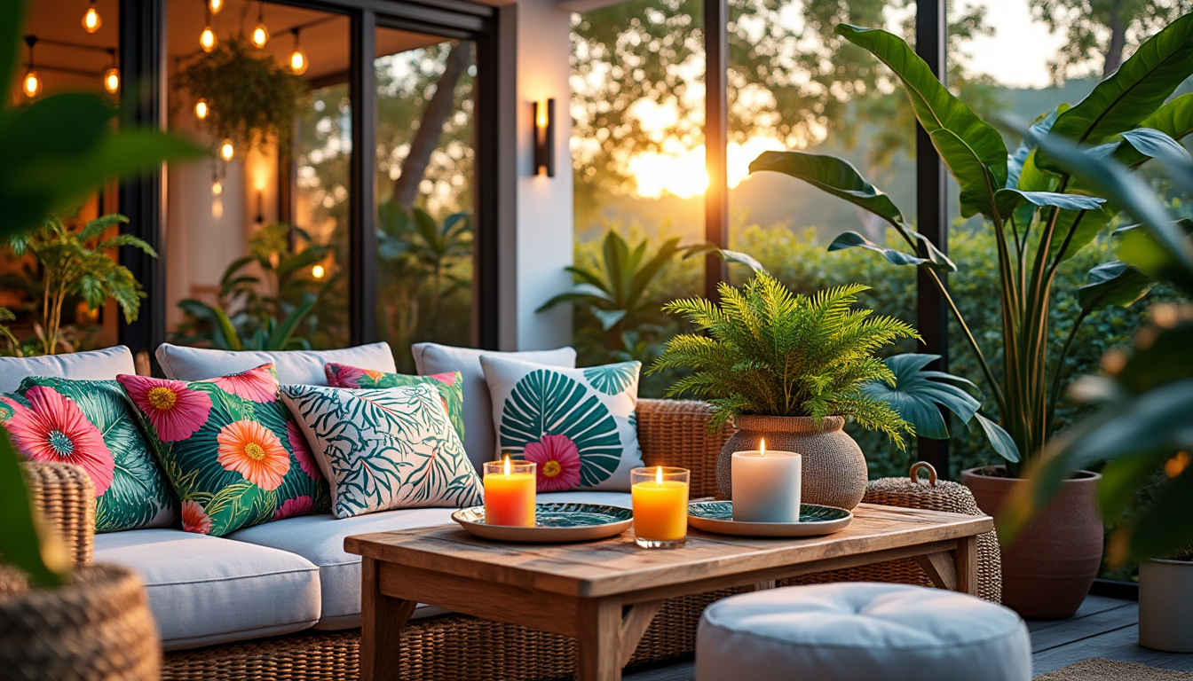 Déco tropicale pour été : accessoires à ne pas manquer