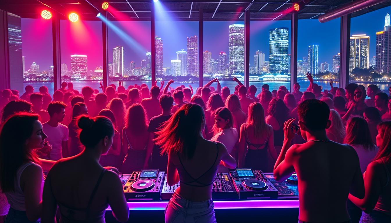 découvrez le club space à miami, un lieu emblématique de la vie nocturne américaine. sanctuaire pour les passionnés de la nuit, il offre une expérience inoubliable avec ses dj de renom et son ambiance unique.