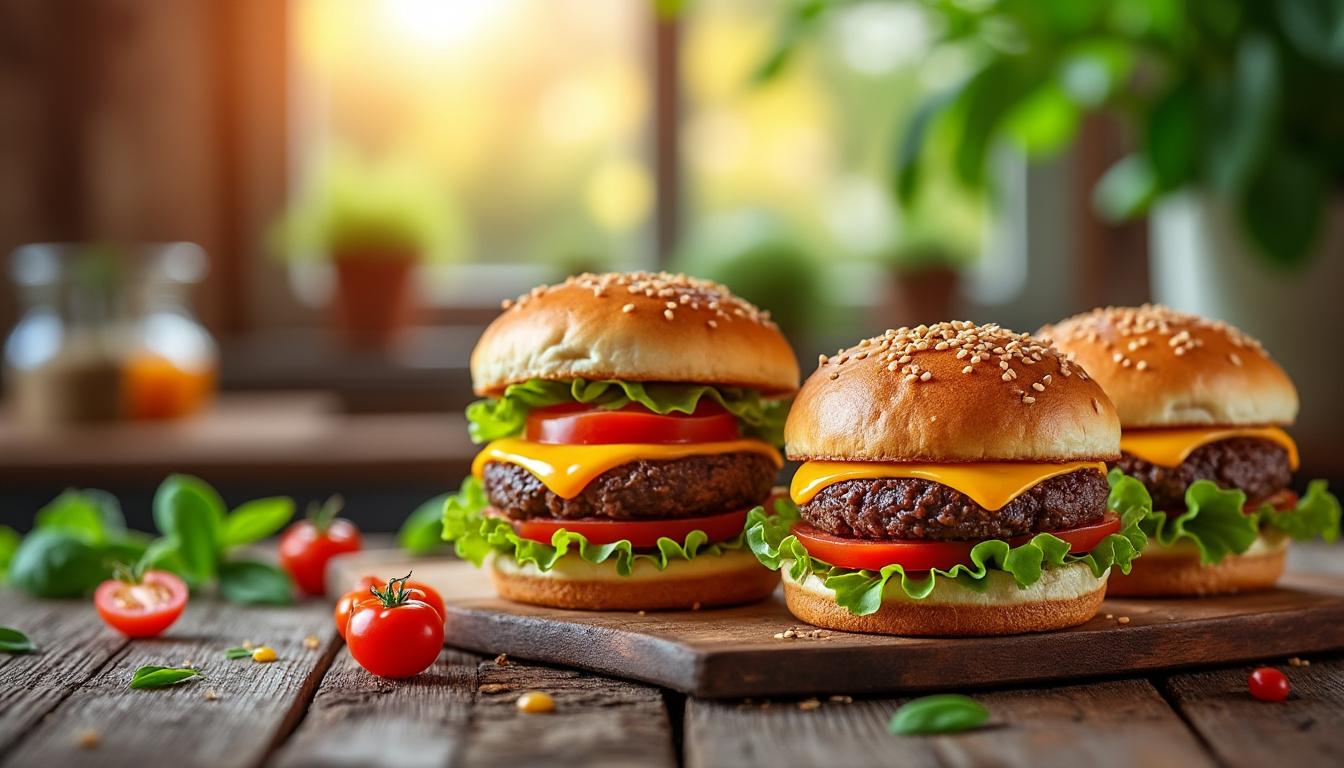Mini burgers faits maison : un repas facile et rapide pour les soirées entre amis