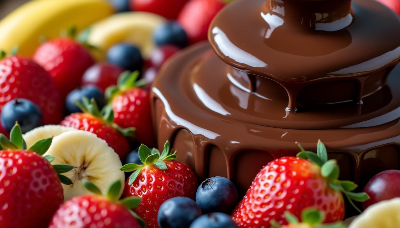 découvrez comment choisir le meilleur chocolat noir pour réussir une fontaine à chocolat : conseils, astuces et variétés idéales pour une expérience gourmande et onctueuse.