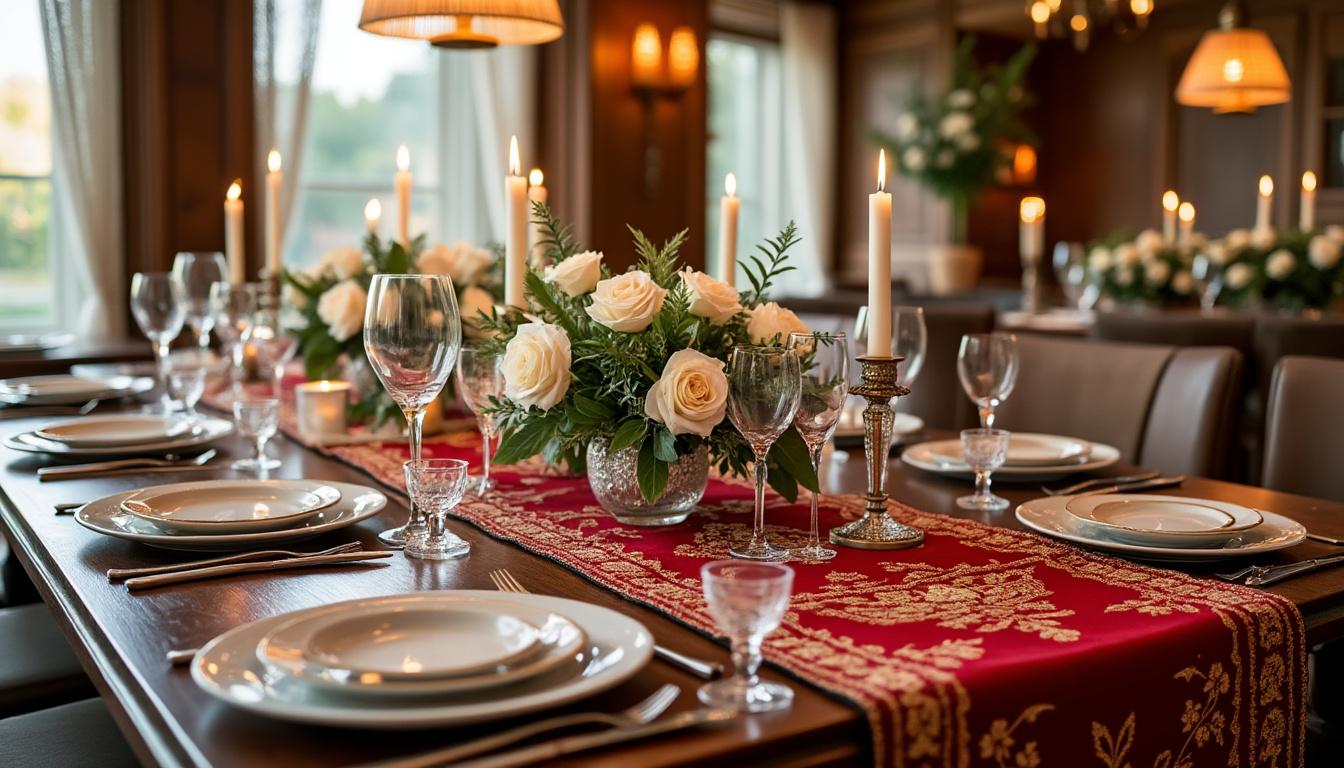 découvrez nos conseils pour choisir le chemin de table festif idéal, adapté à chaque occasion spéciale, et apportez une touche d'élégance à vos décorations de table.