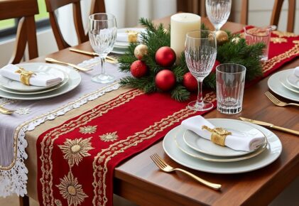 Comment choisir un chemin de table festif pour chaque occasion spéciale