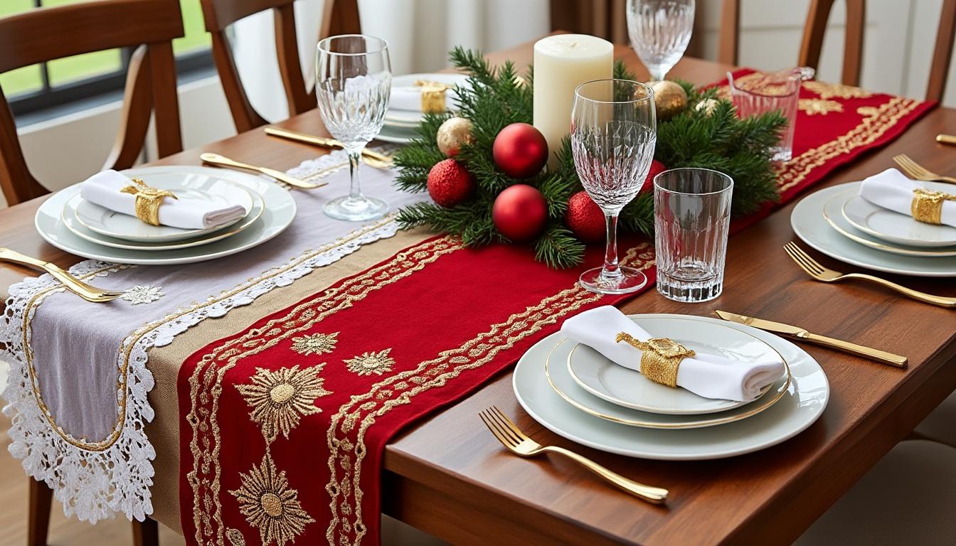 Comment choisir un chemin de table festif pour chaque occasion spéciale