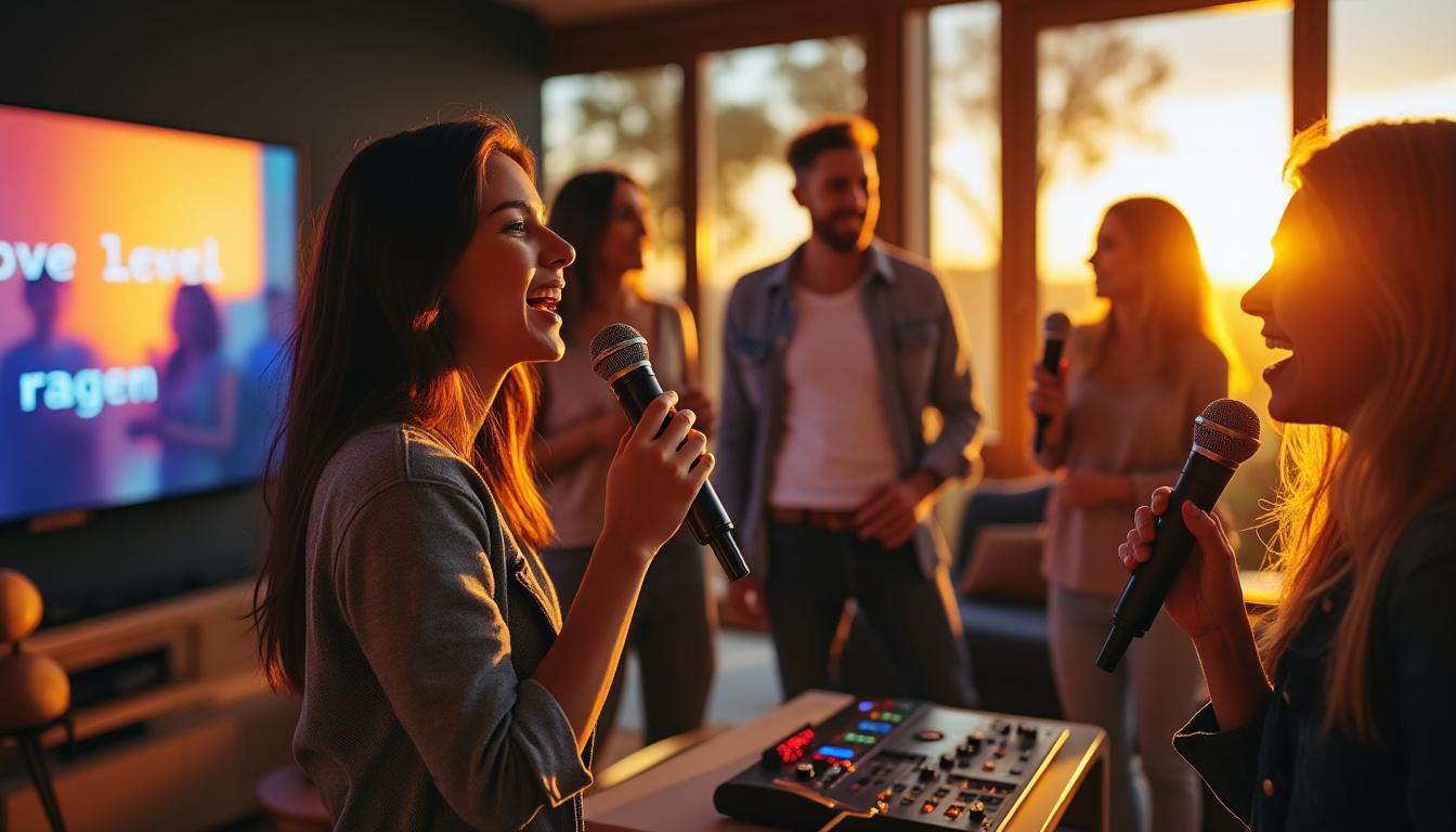 Créer une ambiance karaoké entre amis : astuces pour un moment inoubliable