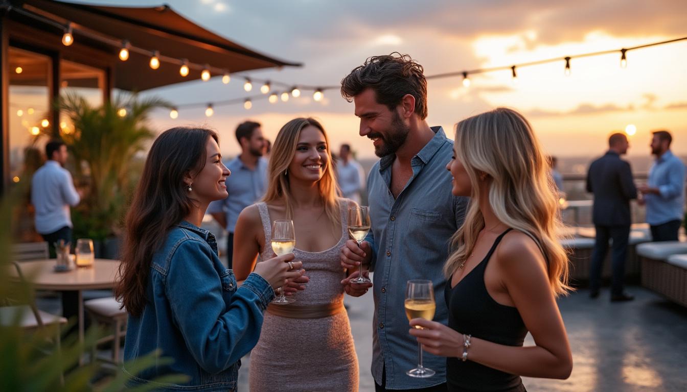 Les erreurs à éviter lors d’une soirée sur un rooftop