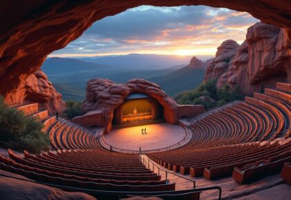 L’histoire fascinante de Red Rocks Amphitheatre en Colorado aux États‑Unis