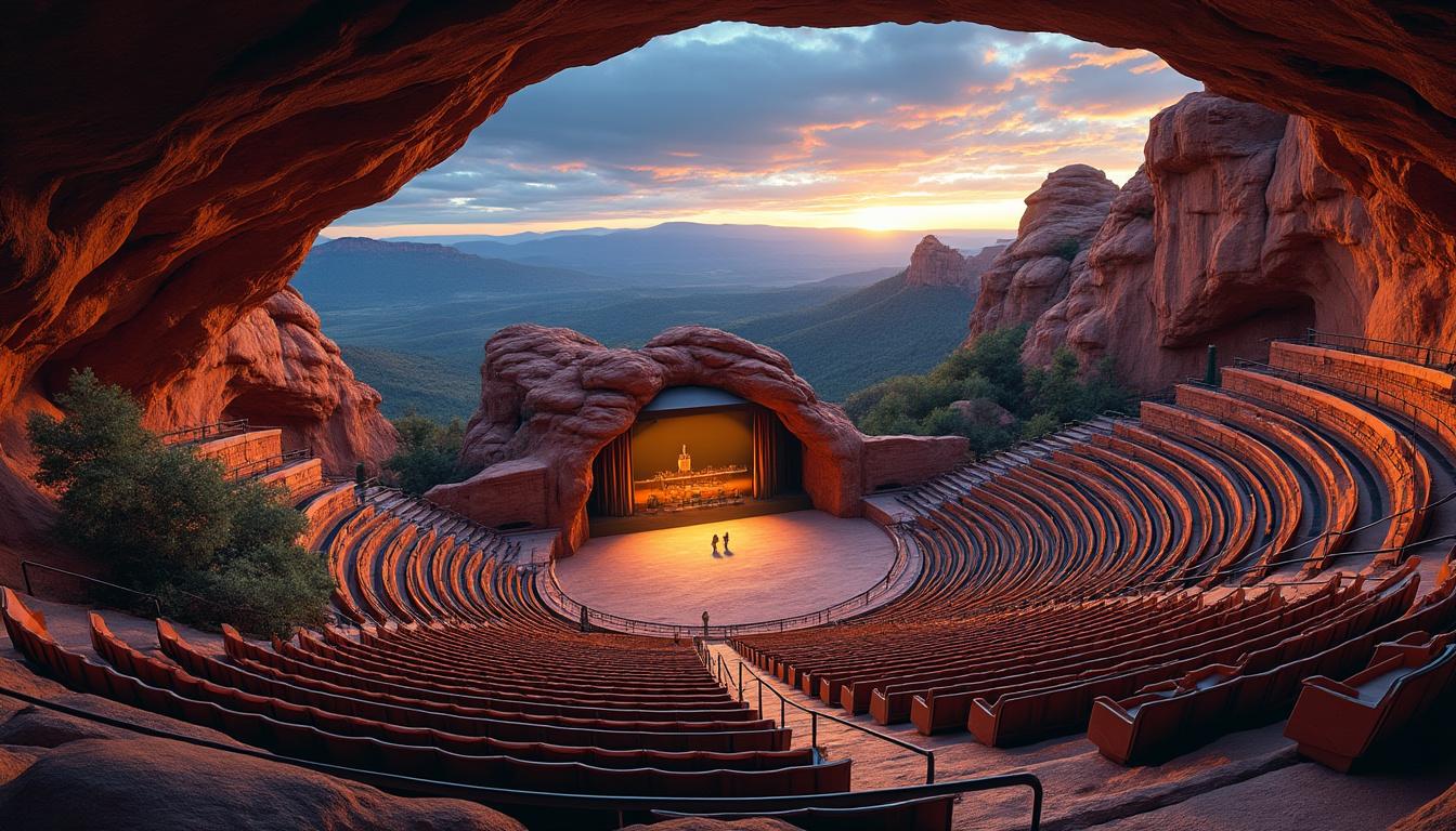 L’histoire fascinante de Red Rocks Amphitheatre en Colorado aux États‑Unis