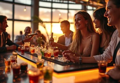 Pourquoi un bar à shooters festifs est essentiel pour vos fêtes