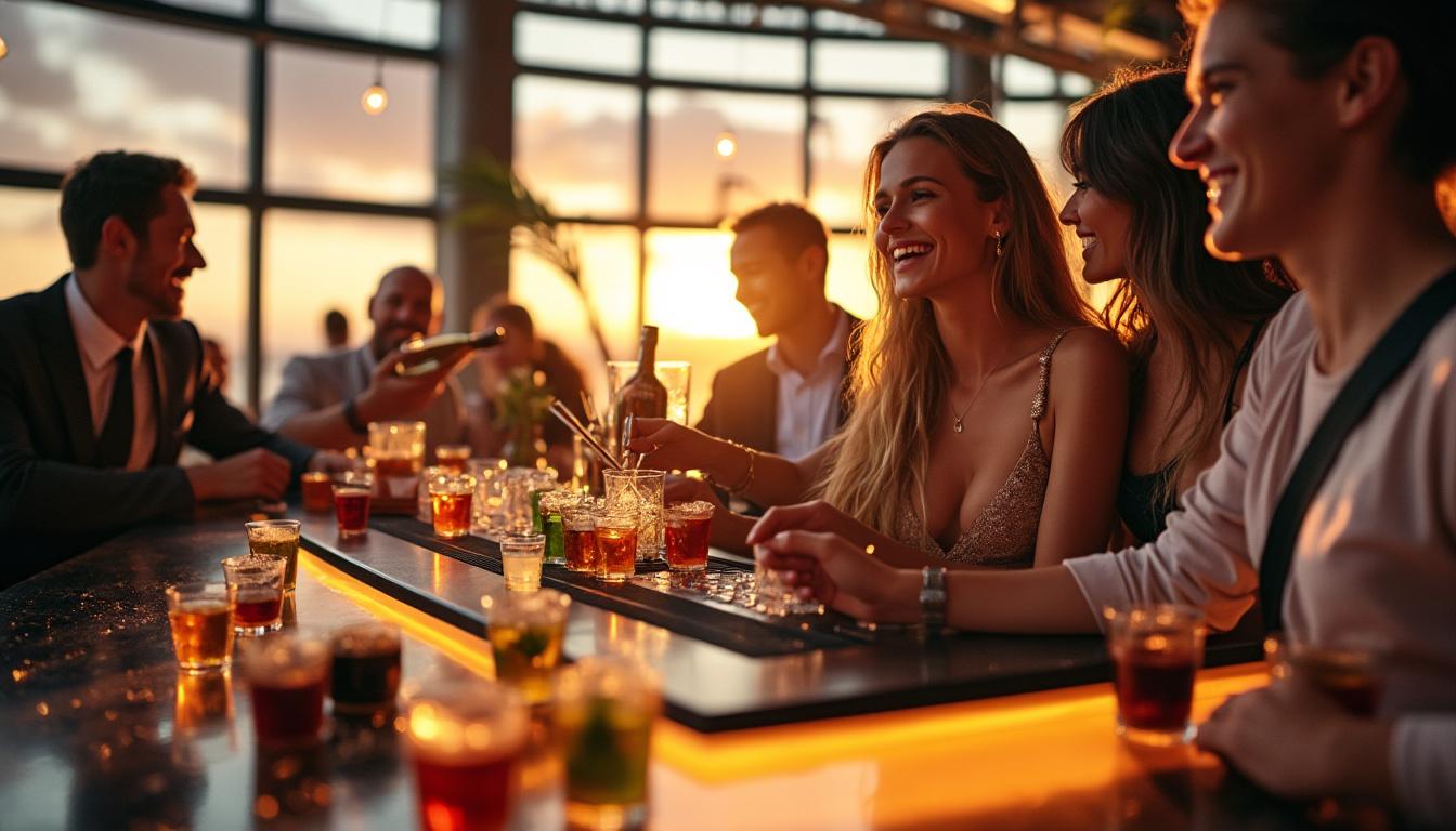 Pourquoi un bar à shooters festifs est essentiel pour vos fêtes