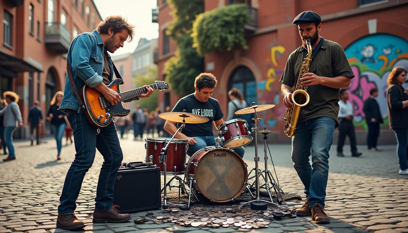 découvrez la magie de la musique improvisée entre amis et laissez-vous emporter par une expérience unique et authentique sur scène.