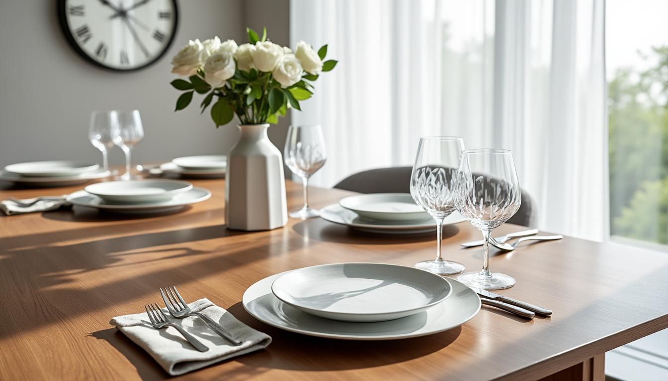 découvrez nos conseils pour choisir la vaisselle jetable élégante idéale, parfaite pour sublimer un dîner sophistiqué tout en alliant praticité et style.