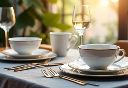 Comment choisir la meilleure vaisselle jetable élégante pour un dîner sophistiqué
