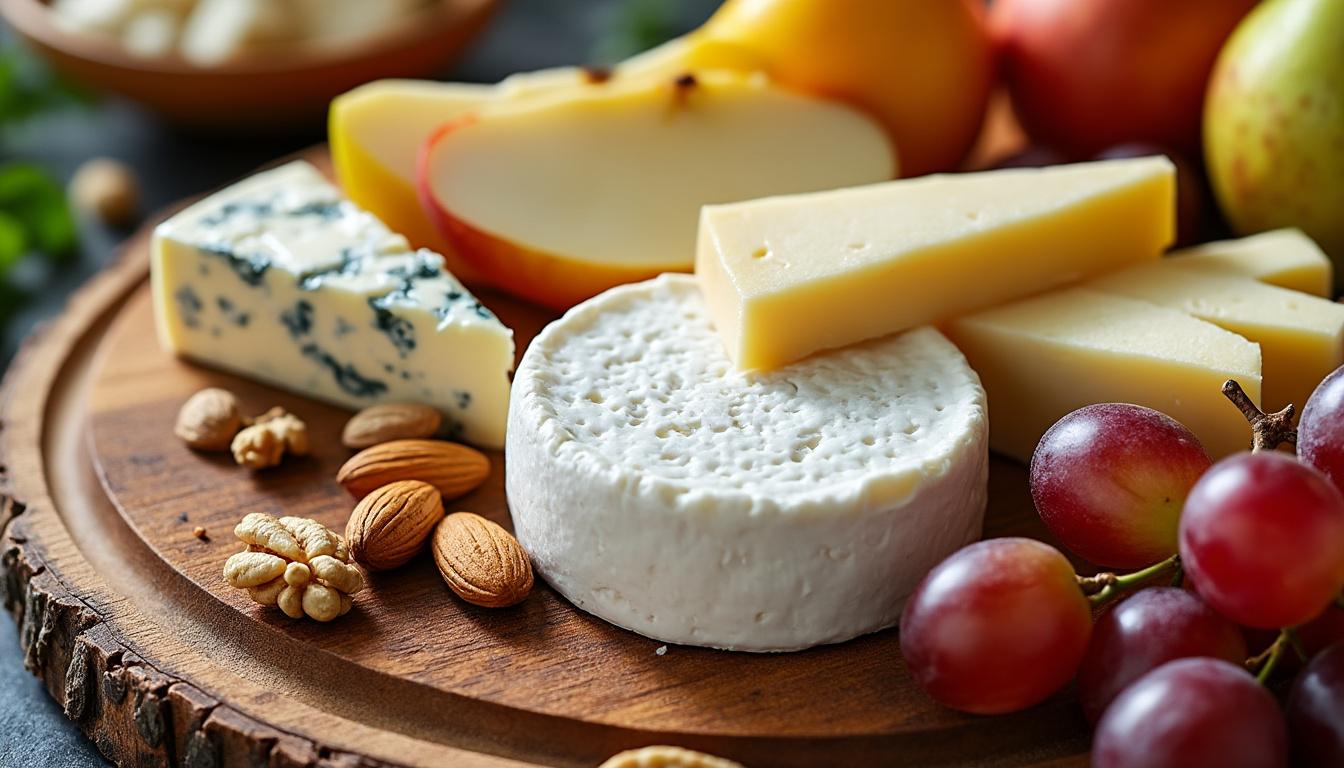 découvrez comment le choix des fromages peut sublimer l'esthétique de votre plateau de fromages raffinés, en alliant couleurs, textures et saveurs pour une présentation élégante et appétissante.