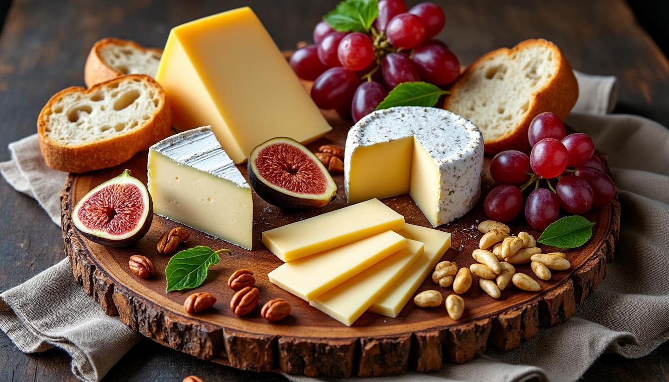 découvrez comment sélectionner les fromages idéals pour sublimer l'esthétique de votre plateau de fromages raffinés et impressionner vos convives.
