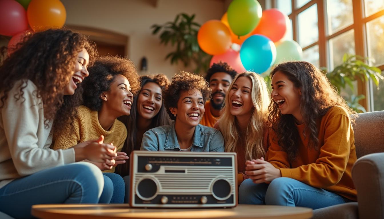 jouez au blind test musical festif et devenez le roi du divertissement avec des quiz amusants et conviviaux pour animer toutes vos soirées.