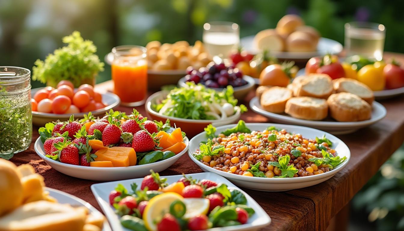 découvrez les principales erreurs à éviter pour réussir l'organisation de votre buffet dinatoire en extérieur et assurer une soirée conviviale sans accroc.