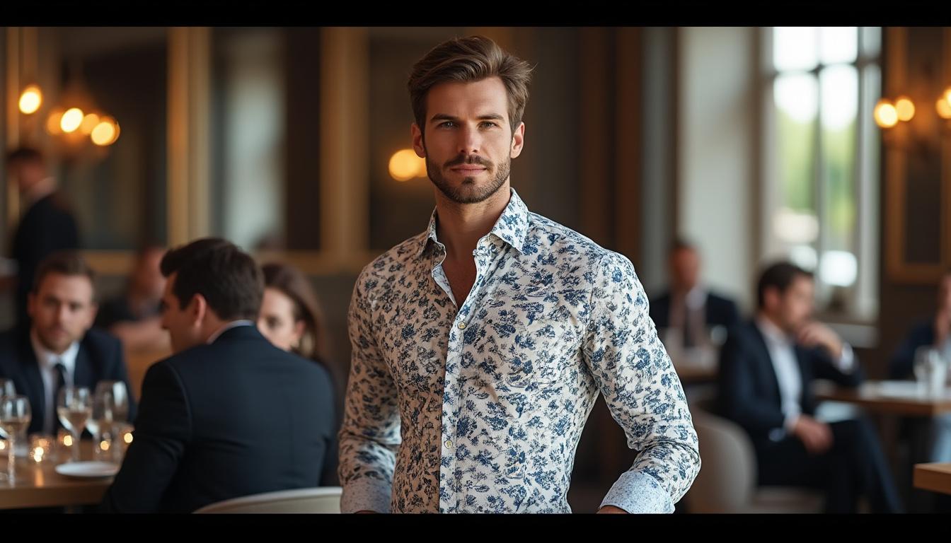 Les erreurs à éviter lors du port d’une chemise imprimée pour cocktail