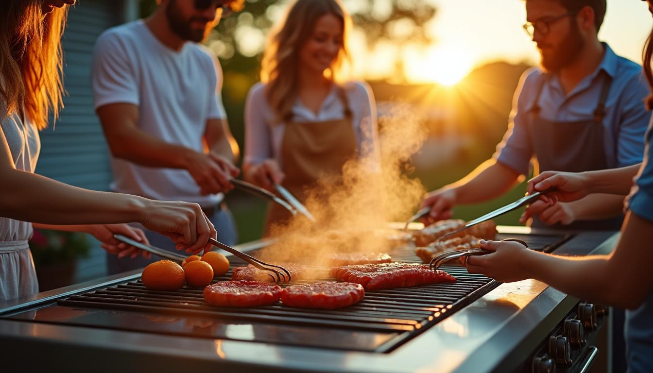 Les meilleures astuces pour réussir votre plancha entre amis adultes