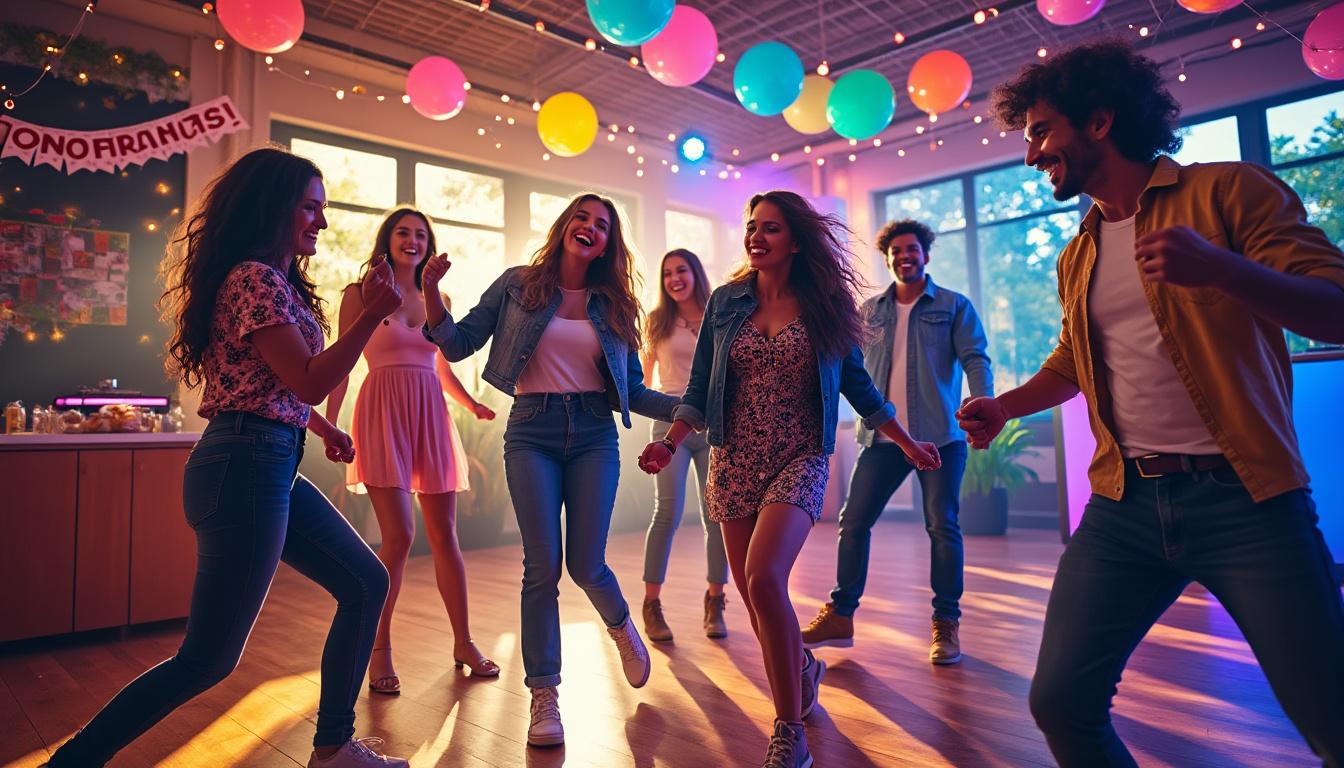 découvrez les indispensables pour réussir une soirée dansante entre amis : conseils, playlist idéale, décorations et astuces pour une ambiance inoubliable.